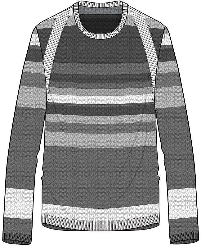 滕宏—CDR绘制套头毛衫系列款式图（图ZMzg4OTc5OTQ4） - 休闲/流行服饰 - 站酷设计师滕宏原创素材 - 站酷ZCOOL