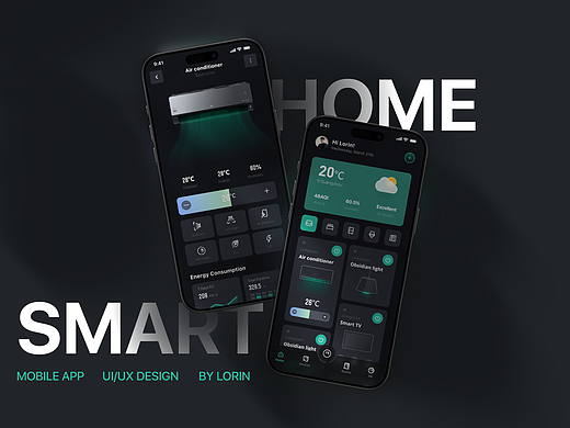 smart home智能家居UI/UX设计