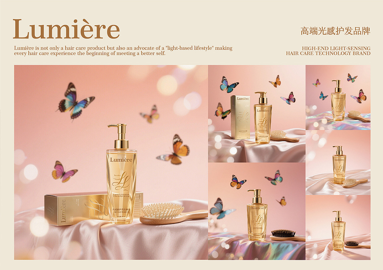 Lumière洗发露品牌Vi包装设计(图ZMzg4OTg3NDA4) - 品牌 - 站酷设计师将将将讲原创素材 - 站酷ZCOOL