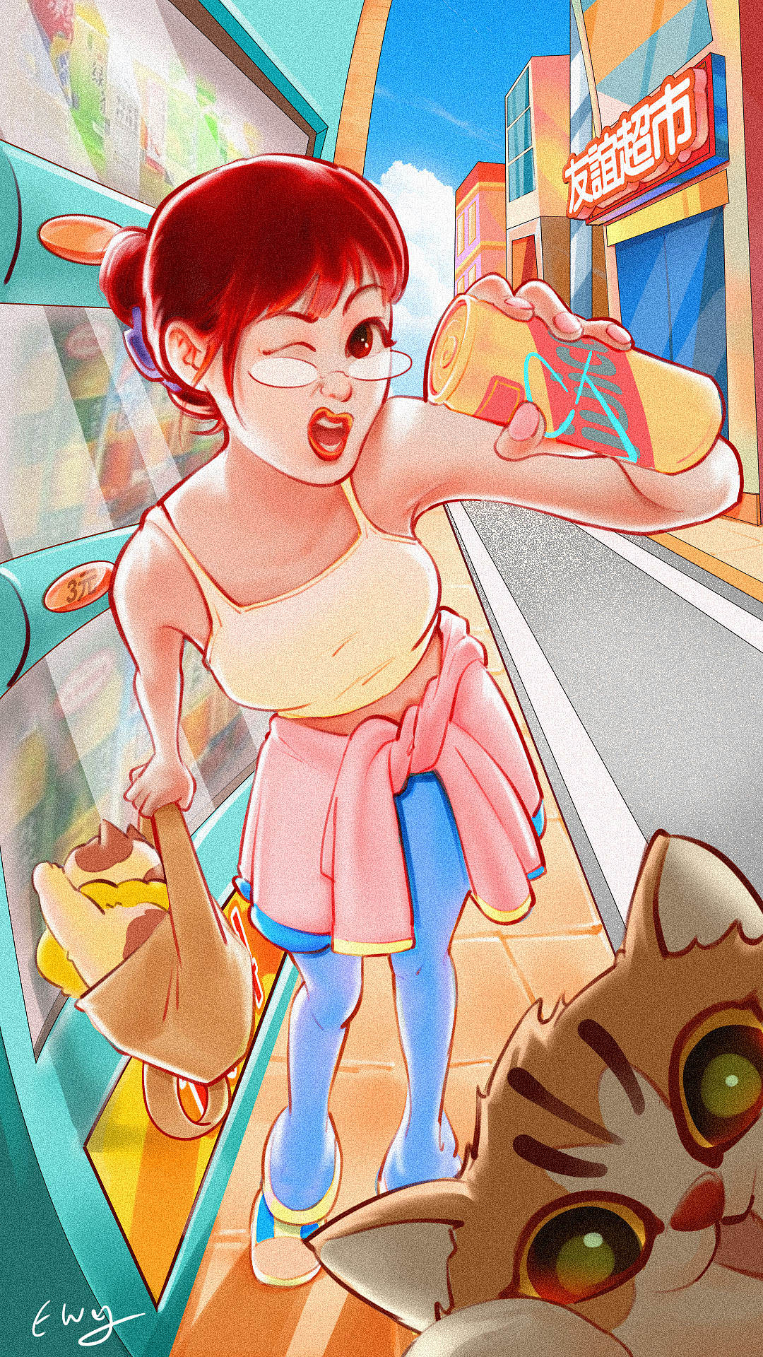 先喝罐饮料吧！！！！！（图ZMzg4OTg3NzY0） - 创作习作 - 站酷设计师cwoy原创素材 - 站酷ZCOOL