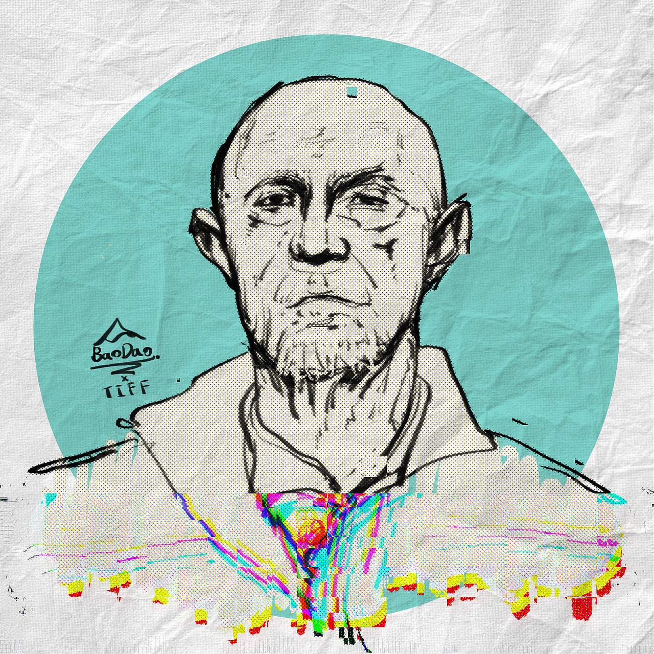 麦克-速写人物肖像插画系列2（图ZMzg4OTkyMDY4） - 艺术插画 - 站酷设计师宝岛feeling原创素材 - 站酷ZCOOL