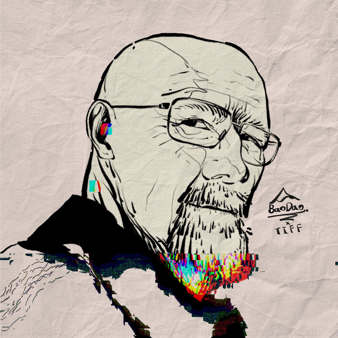 海森堡-速写人物肖像插画系列3