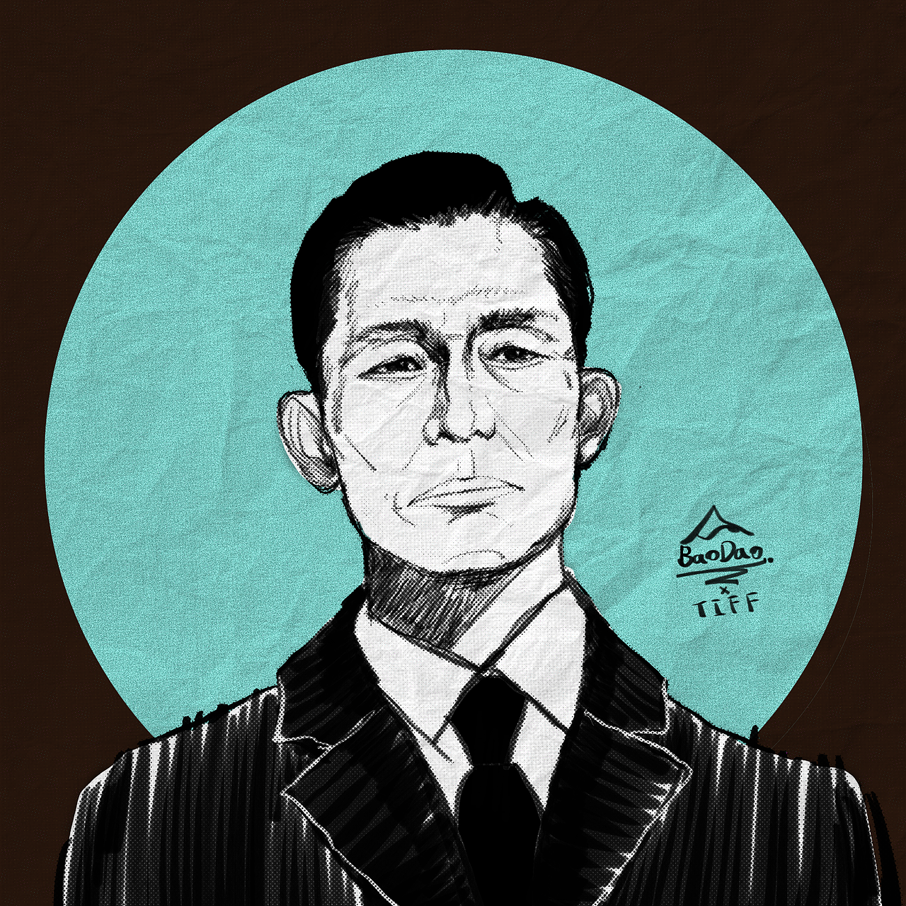 速写人物肖像插画系列4