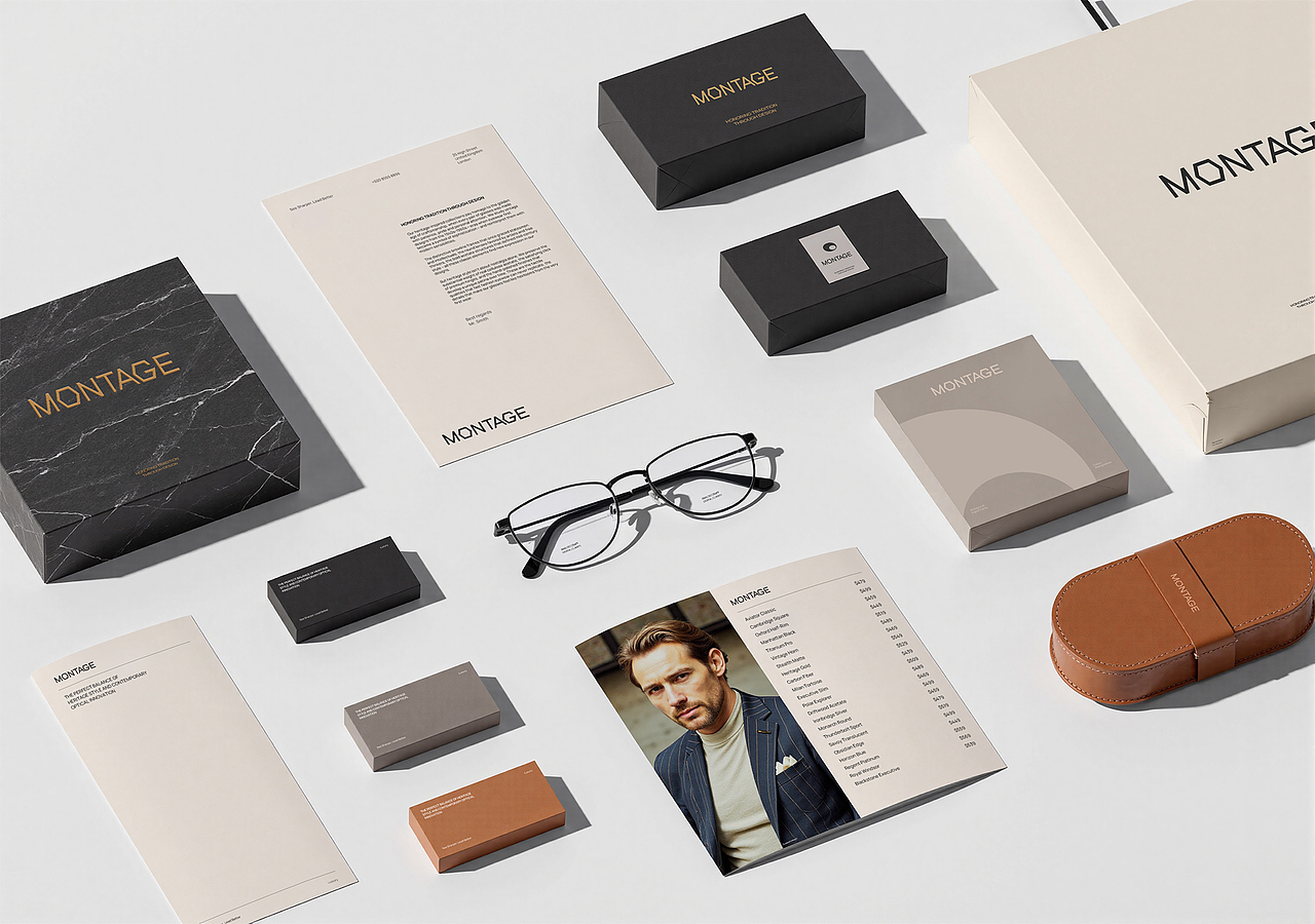 MONTAGE眼镜品牌视觉