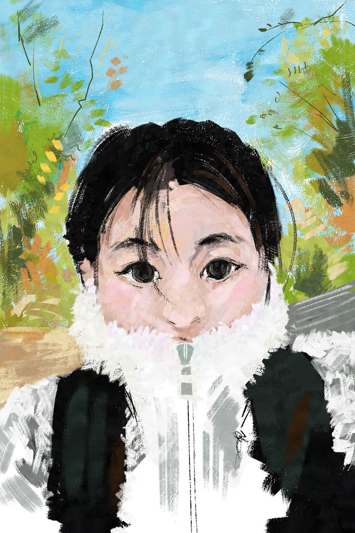 春日,我感受在森林漫步,与风与自然同行