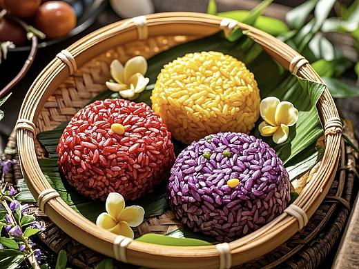 三月三，三色饭