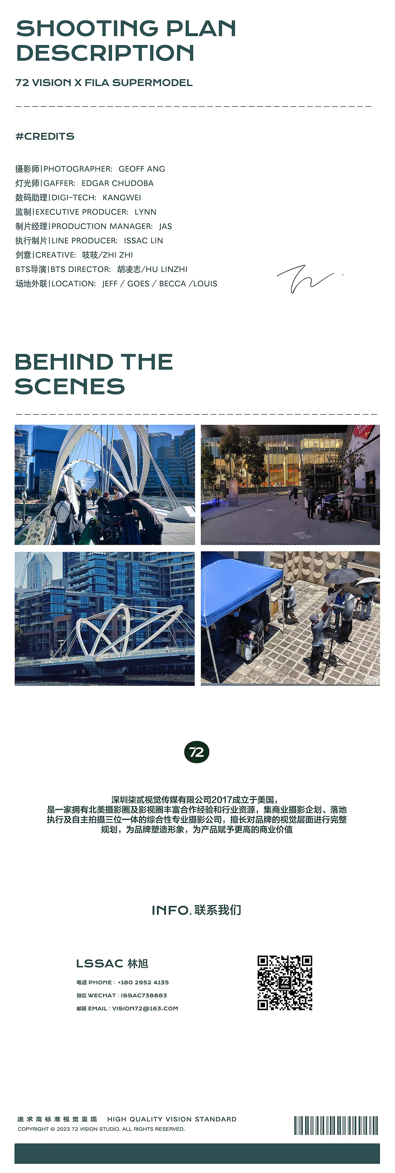 72 VISION x Fila GlamFitness 超模系列