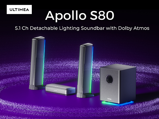拓觅 Apollo S80 Soundbar with Dolby Atmos 声霸