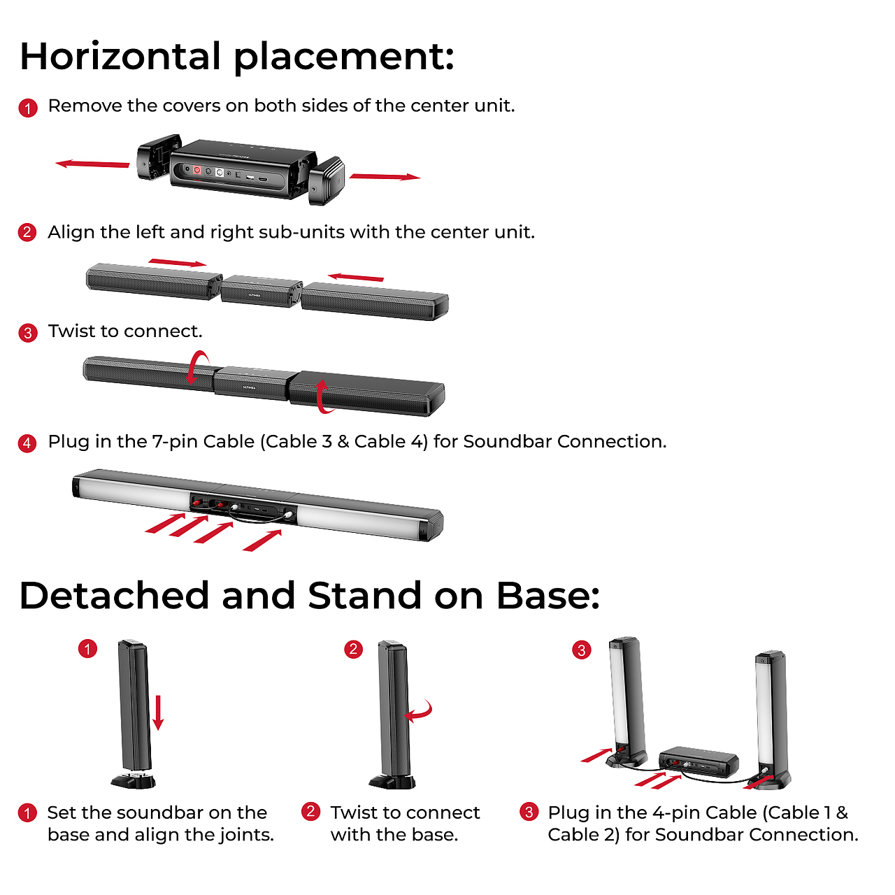 拓觅 Apollo S80 Soundbar with Dolby Atmos 声霸