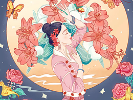 國(guó)潮風(fēng)插畫