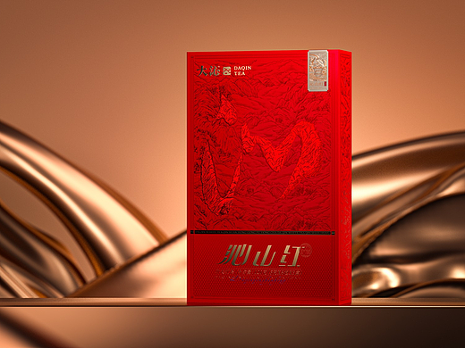 梵茶计X大沁 沁山红 东方绝色 中国红