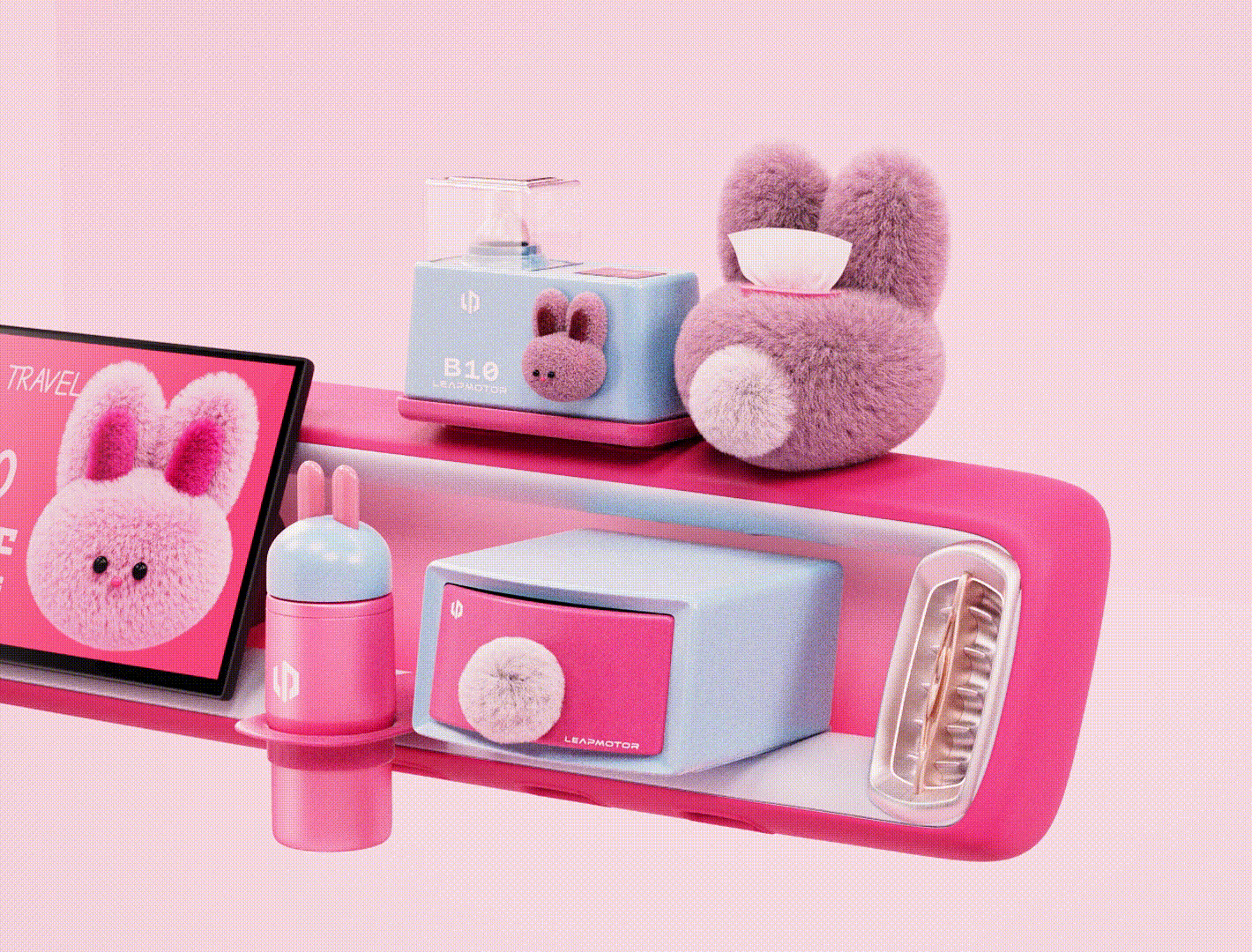 零跑B10百变副驾 | 家庭欢乐副席（图ZMzg5MDIwNTc2） - 其他工业/产品 - 站酷设计师大嘴巴柯基原创素材 - 站酷ZCOOL