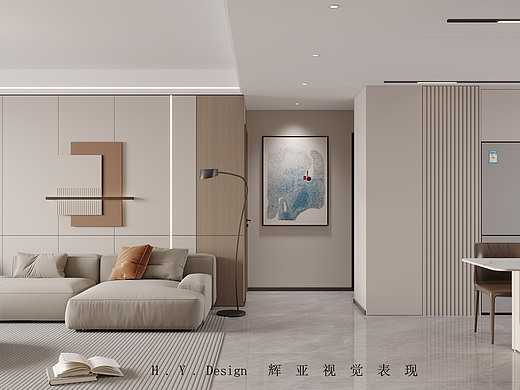 四套不同户型客餐厅