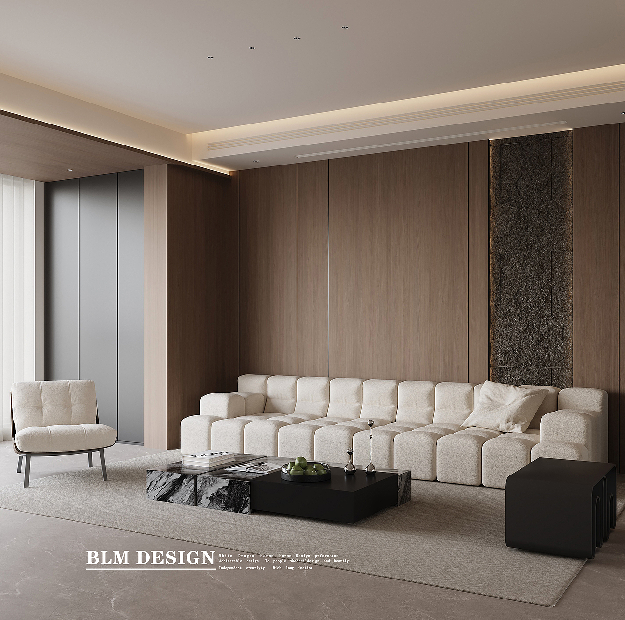 意式—白龙马效果图（图ZMzg5MDIyODY0） - 家装设计 - 站酷设计师小鱼吐泡泡泡泡泡原创素材 - 站酷ZCOOL