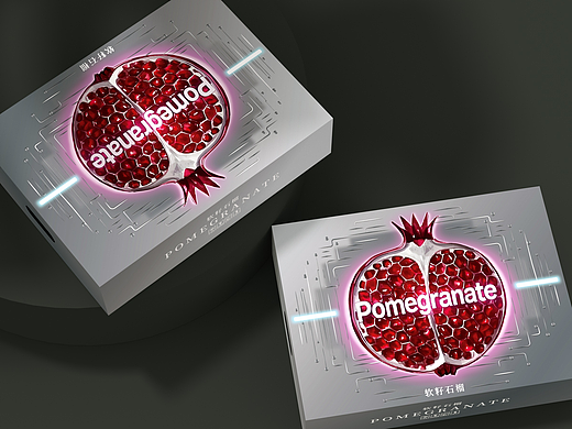 石榴包装、软籽石榴、突尼斯石榴包装、水果