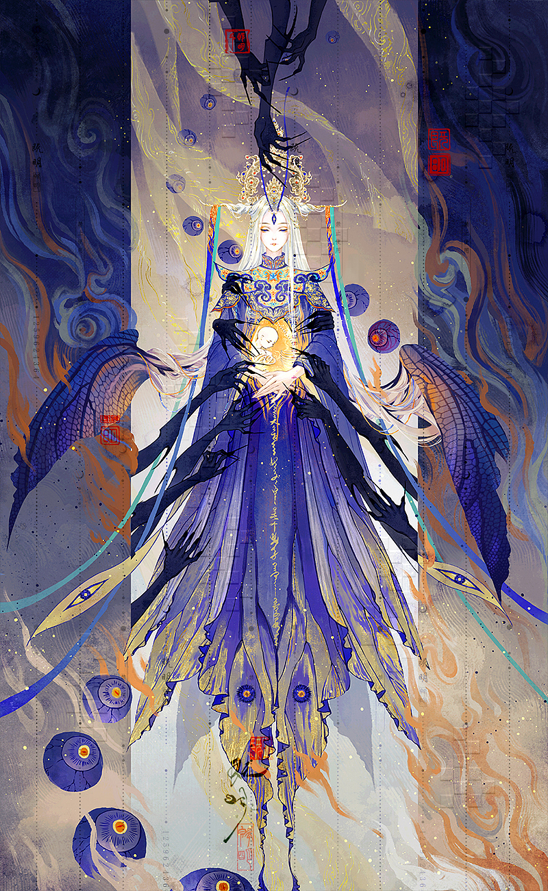 魑梦浮生（图ZMzg5MDM2NDc2） - 商业插画 - 站酷设计师既明JM原创素材 - 站酷ZCOOL