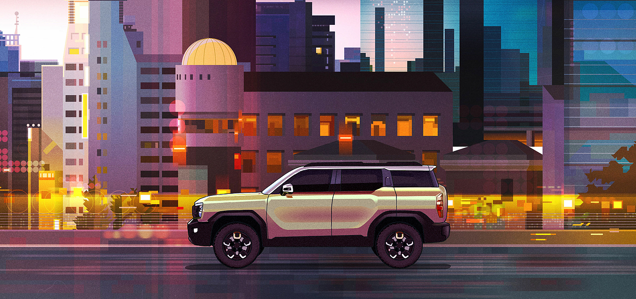 商业插画|扁平设计