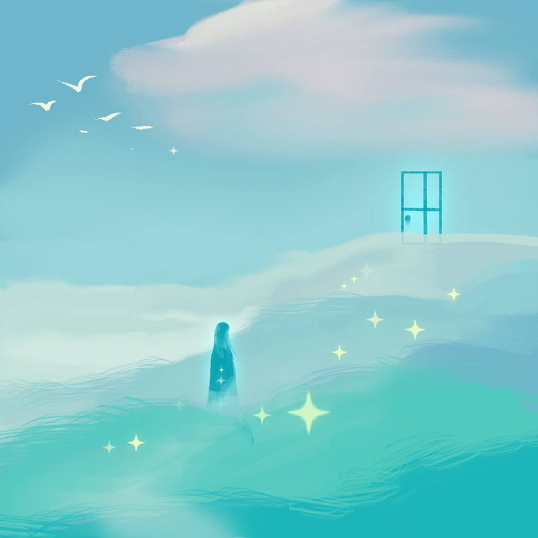 寻找关于自己的出口…（图ZMzg5MDM5MTIw） - 艺术插画 - 站酷设计师沁芽茶和猫头鹰原创素材 - 站酷ZCOOL