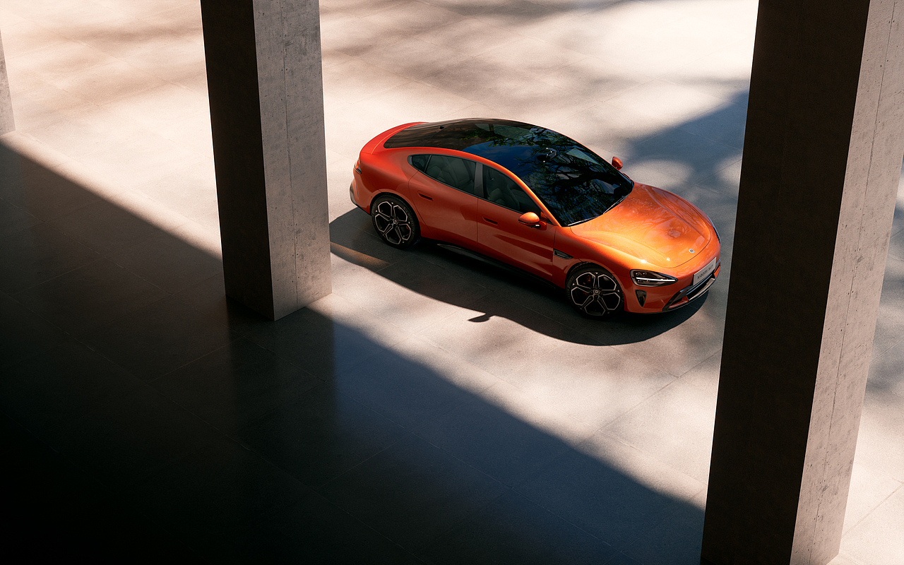 XIAOMI SU7 小米SU7 CGI 汽车场景渲染