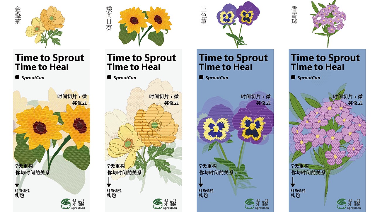 芽罐|7天重构你与时间的关系（图ZMzg5MDQzMTMy） - 品牌 - 站酷设计师阿枝呀原创素材 - 站酷ZCOOL