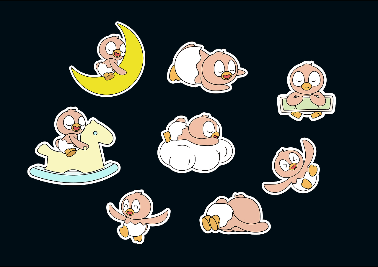 巢语 | 母婴品牌IP设计（图ZMzg5MDQ0Nzc2） - IP形象 - 站酷设计师左思右想Design原创素材 - 站酷ZCOOL