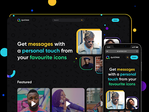 Quickee — UI, UX, Branding