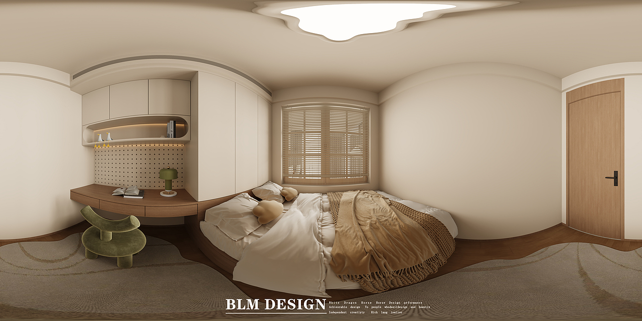 奶油原木风家装案例