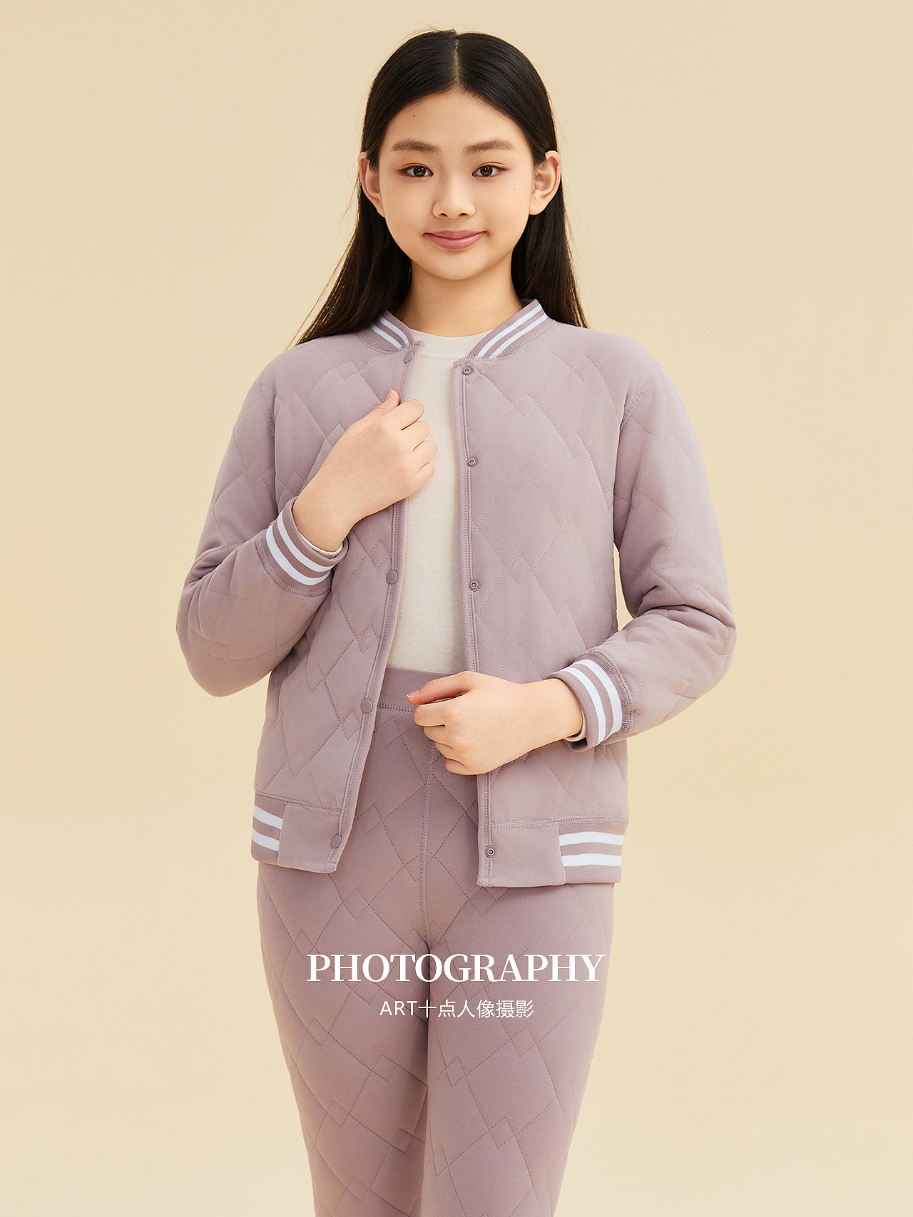 模特拍摄 | 内衣拍摄 x 电商学生保暖衣模特拍摄