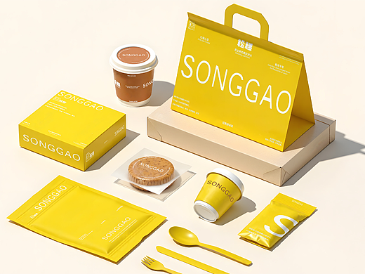 SONGGAO松糕 | 糕点品牌设计 |AIGC
