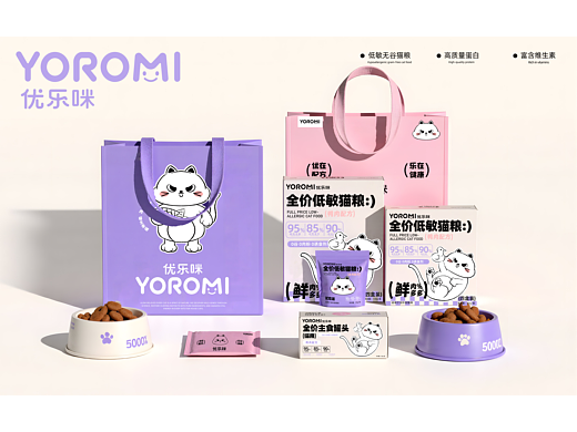 YOUROMI优乐咪 | 宠物品牌全案设计