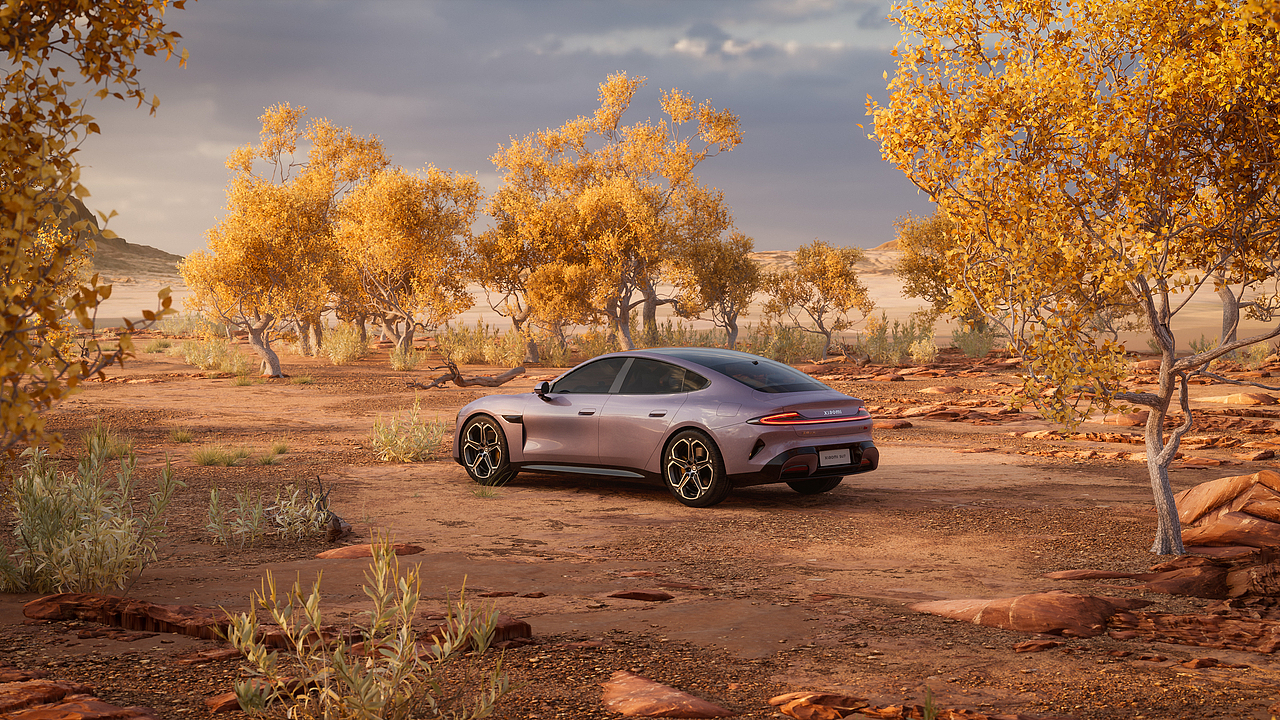 XIAOMI SU7 小米SU7 CGI 汽车场景渲染