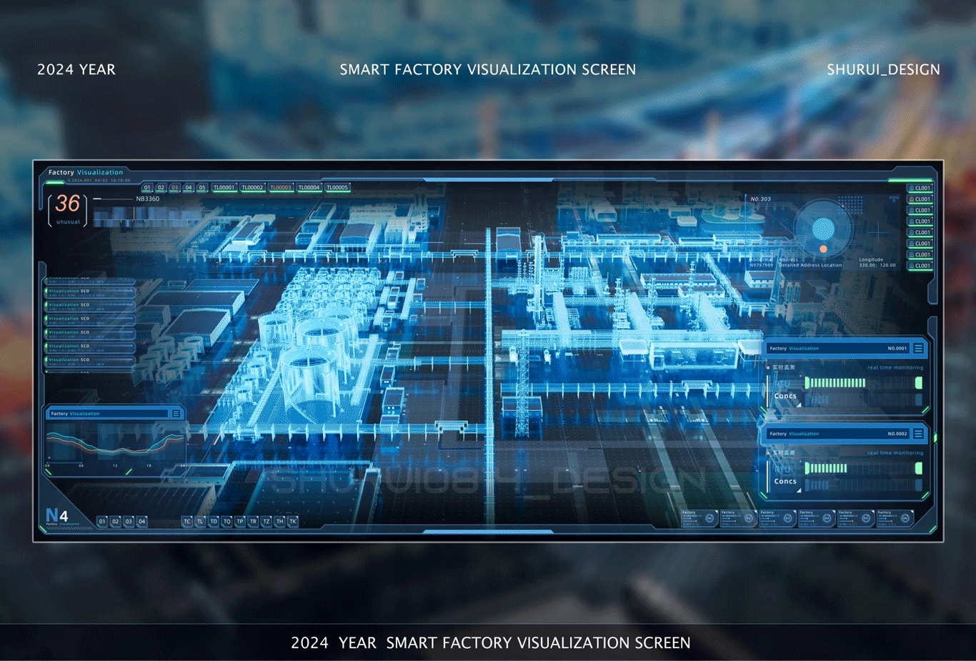 B端网页和虚拟仿真可视化