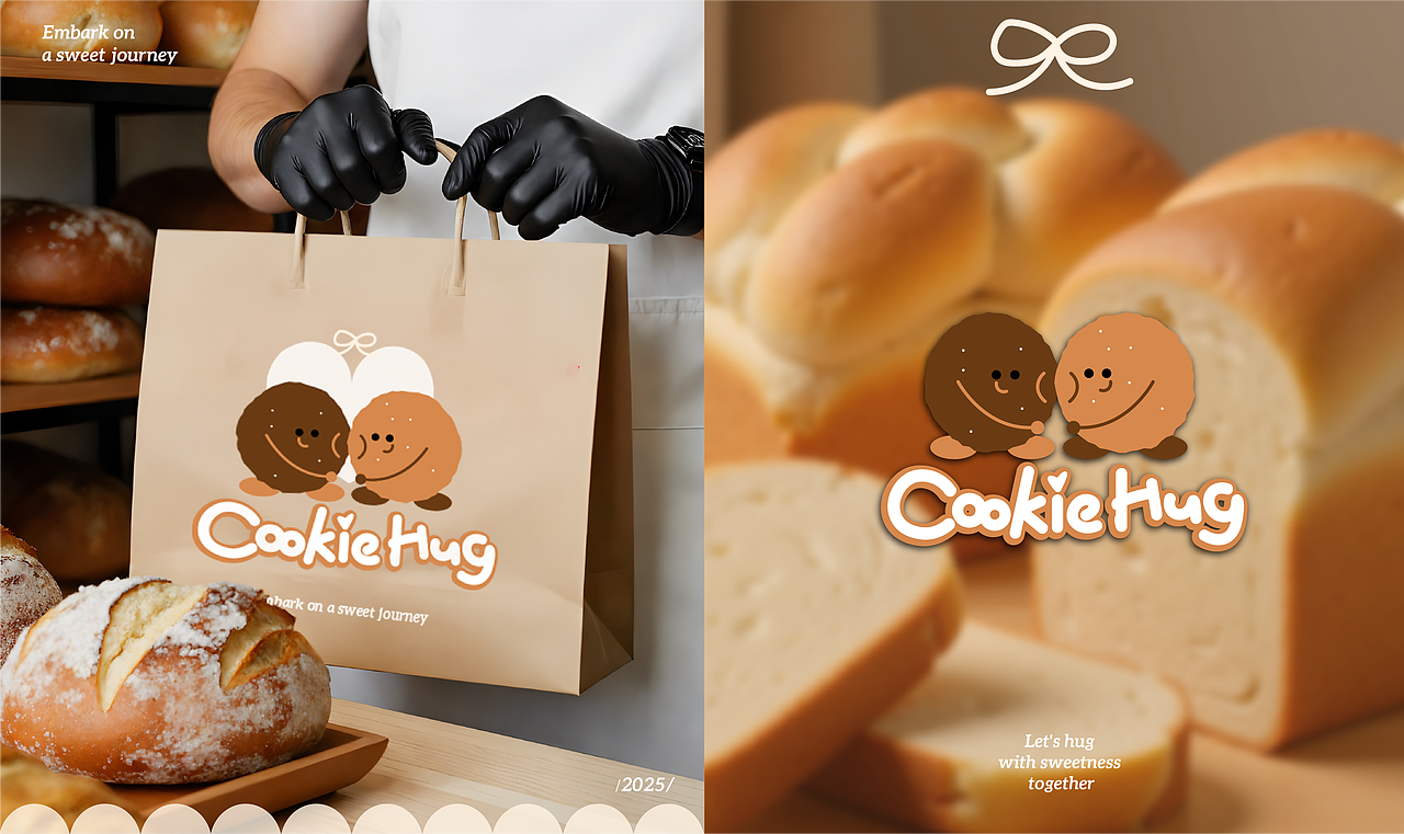 CookieHug|烘焙品牌全案设计（图ZMzg5MDc2NDA0） - 品牌 - 站酷设计师Z大Z原创素材 - 站酷ZCOOL