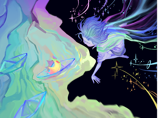 毕设绘本 《光之海》（个人主页-ZNzE3MjY3MzY=） - 绘本 - 站酷设计师维鮭秋原创素材 - 站酷ZCOOL