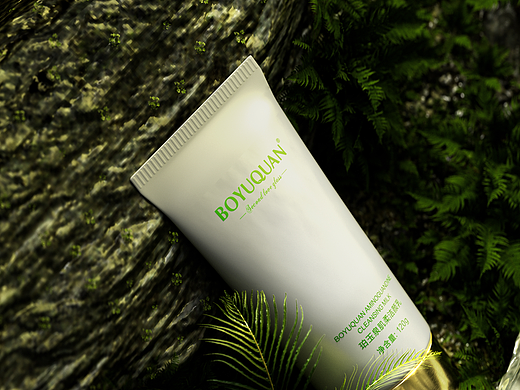 洗面奶 场景建模 渲染