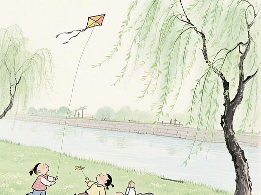 草长莺飞二月天,拂堤杨柳醉春烟。