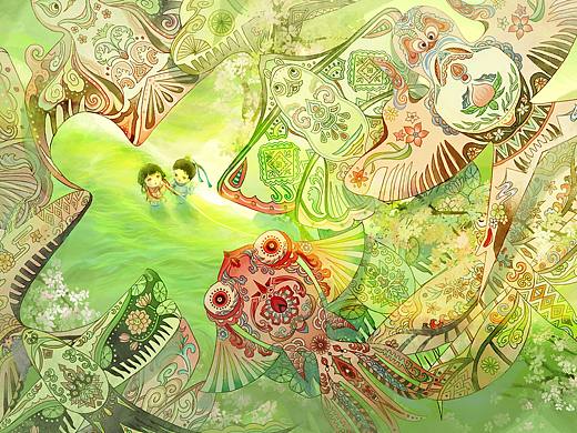 忙趁东风放纸鸢