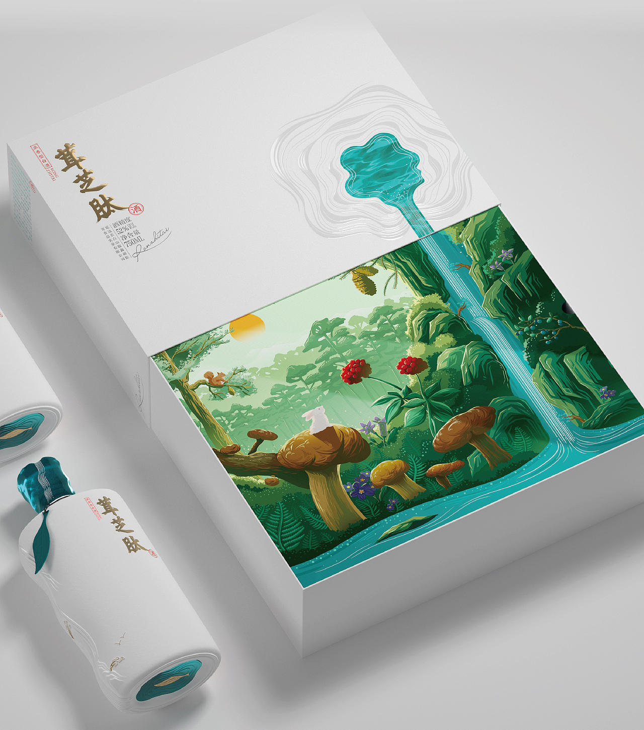 只想看，不想喝的养生酒！---包装设计（图ZMzg5MDk2ODQw） - 包装 - 站酷设计师上下包装研创社原创素材 - 站酷ZCOOL