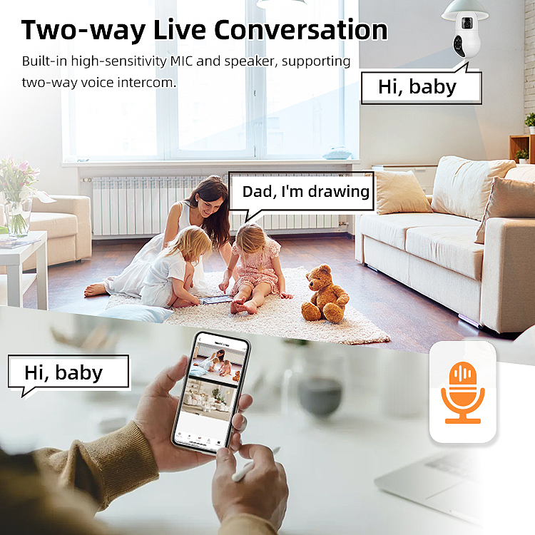 灯泡枪球监控摄像头