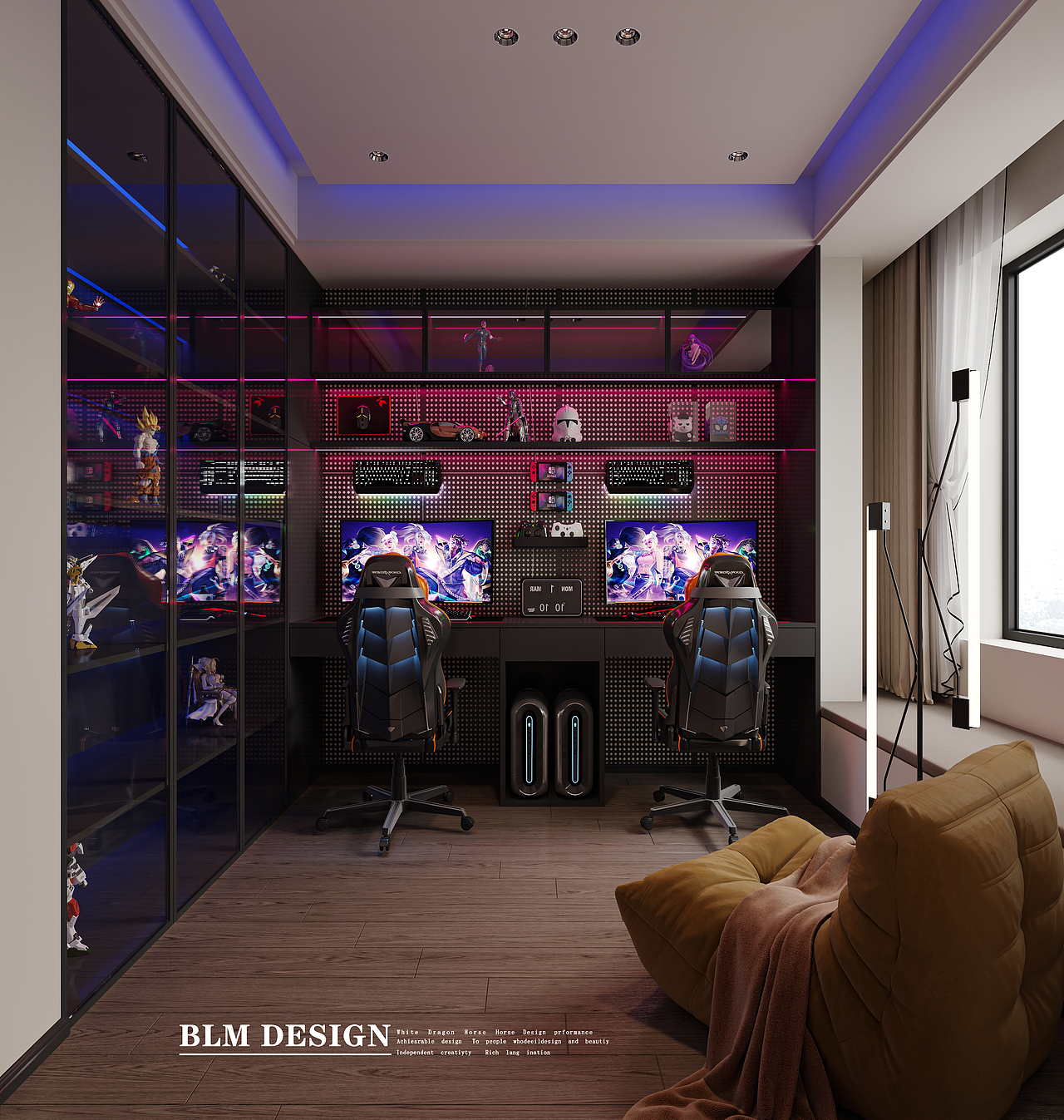 美式复古-白龙马效果图13040202127