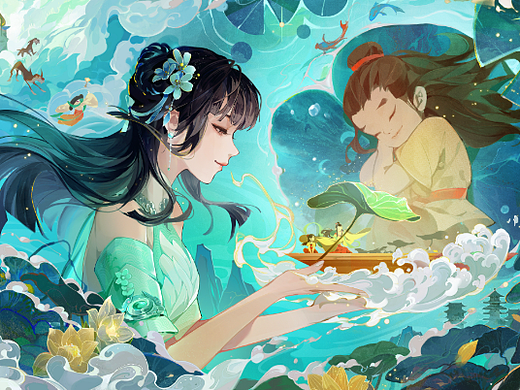 工作室已解禁美宣（個人主頁-ZNzE3NTgzMDA=） - 商業(yè)插畫 - 站酷設(shè)計師畫臨菁舍原創(chuàng)素材 - 站酷ZCOOL