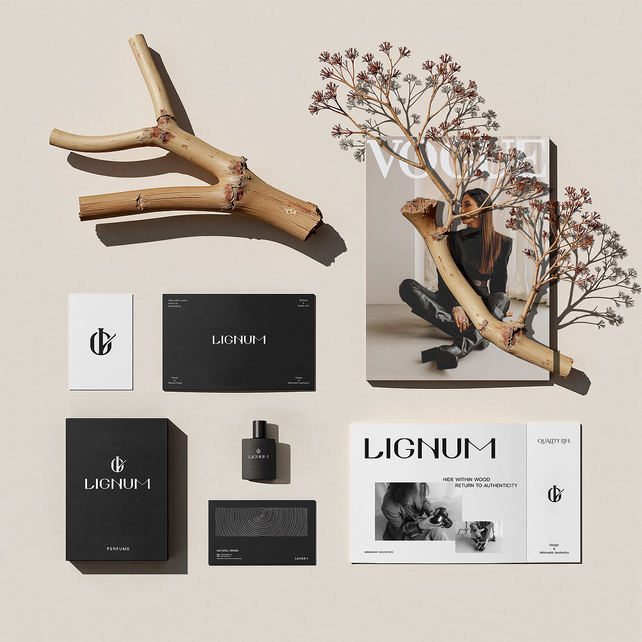 LIGNUM | AIGC辅助香水品牌全案设计