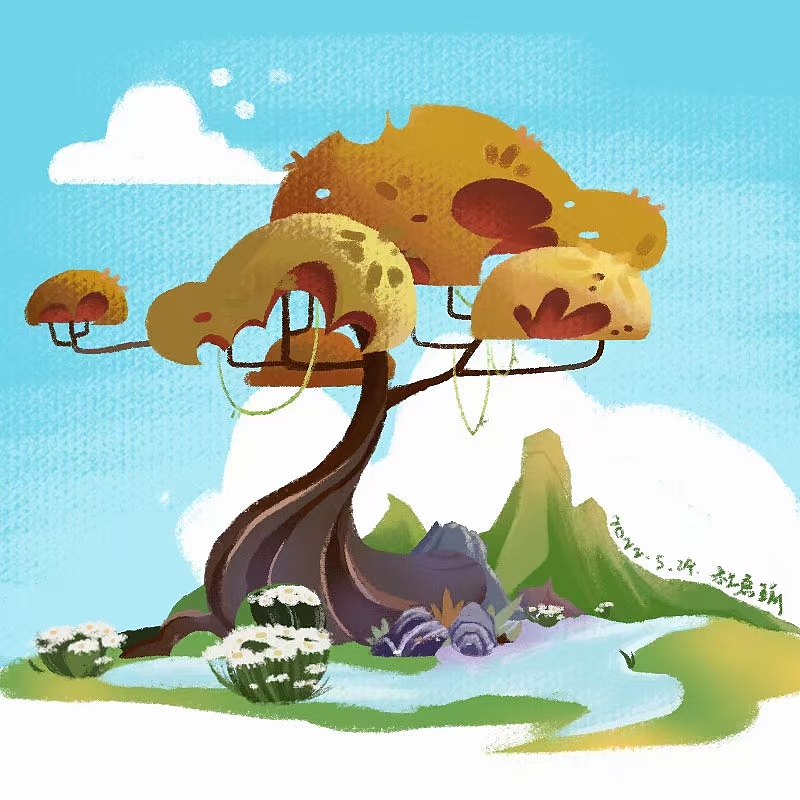同种风格插画（图ZMzg5MTY1NjY0） - 儿童插画 - 站酷设计师启瑜原创素材 - 站酷ZCOOL