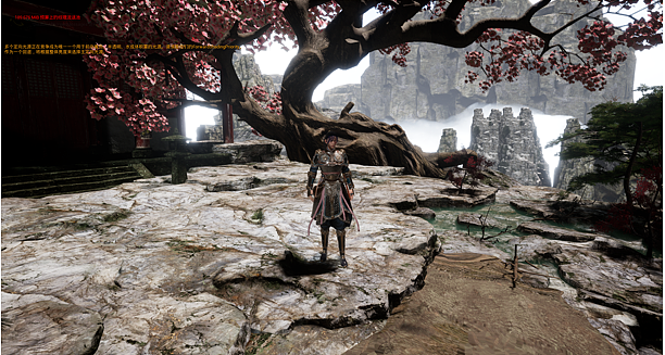 成功放入场景中充当玩家操作的游戏主角