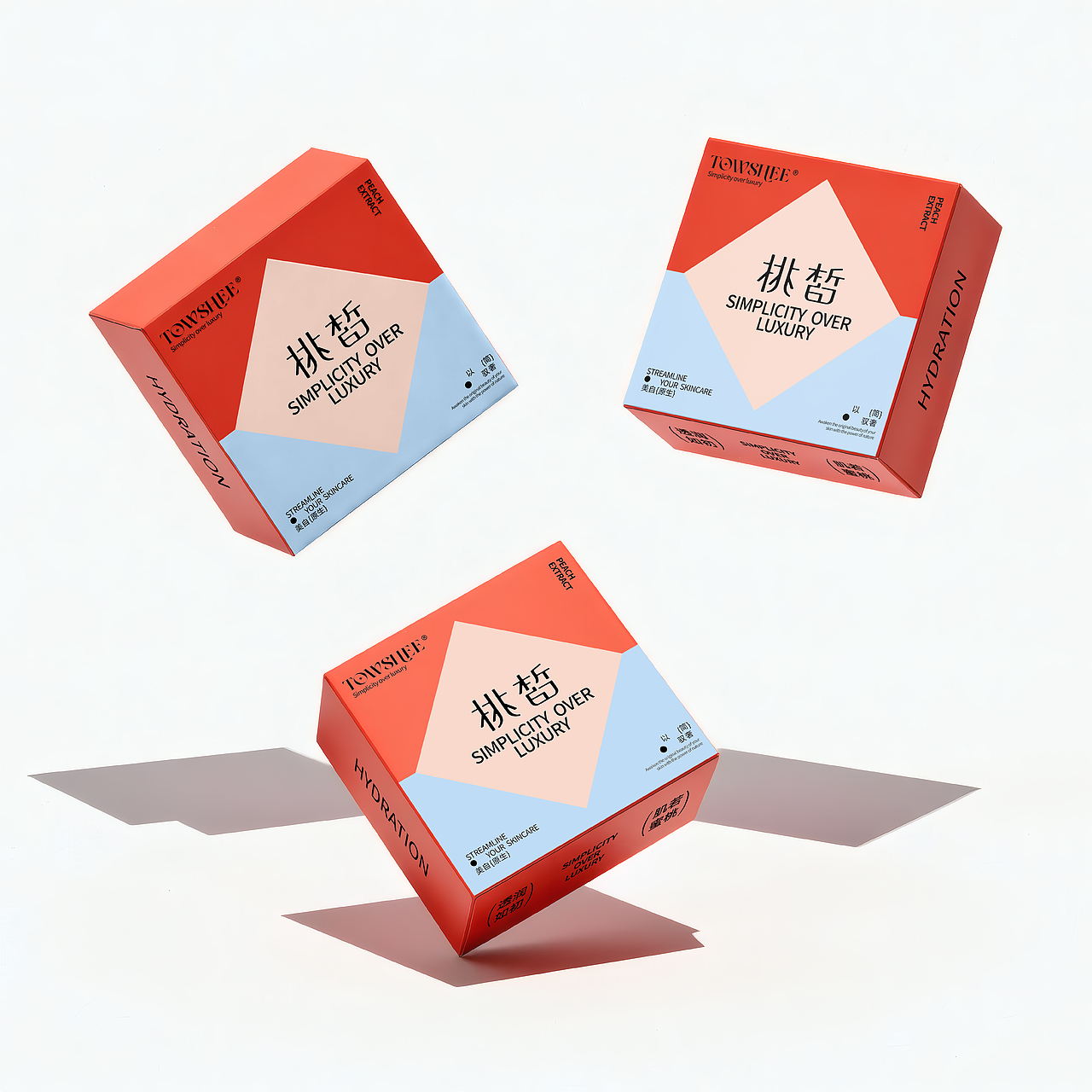 桃皙TOWSHEE | 护肤品牌设计