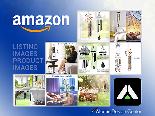 《亚马逊产品主图A+视频 / 风铃套装》