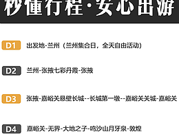 甘青旅游详情页