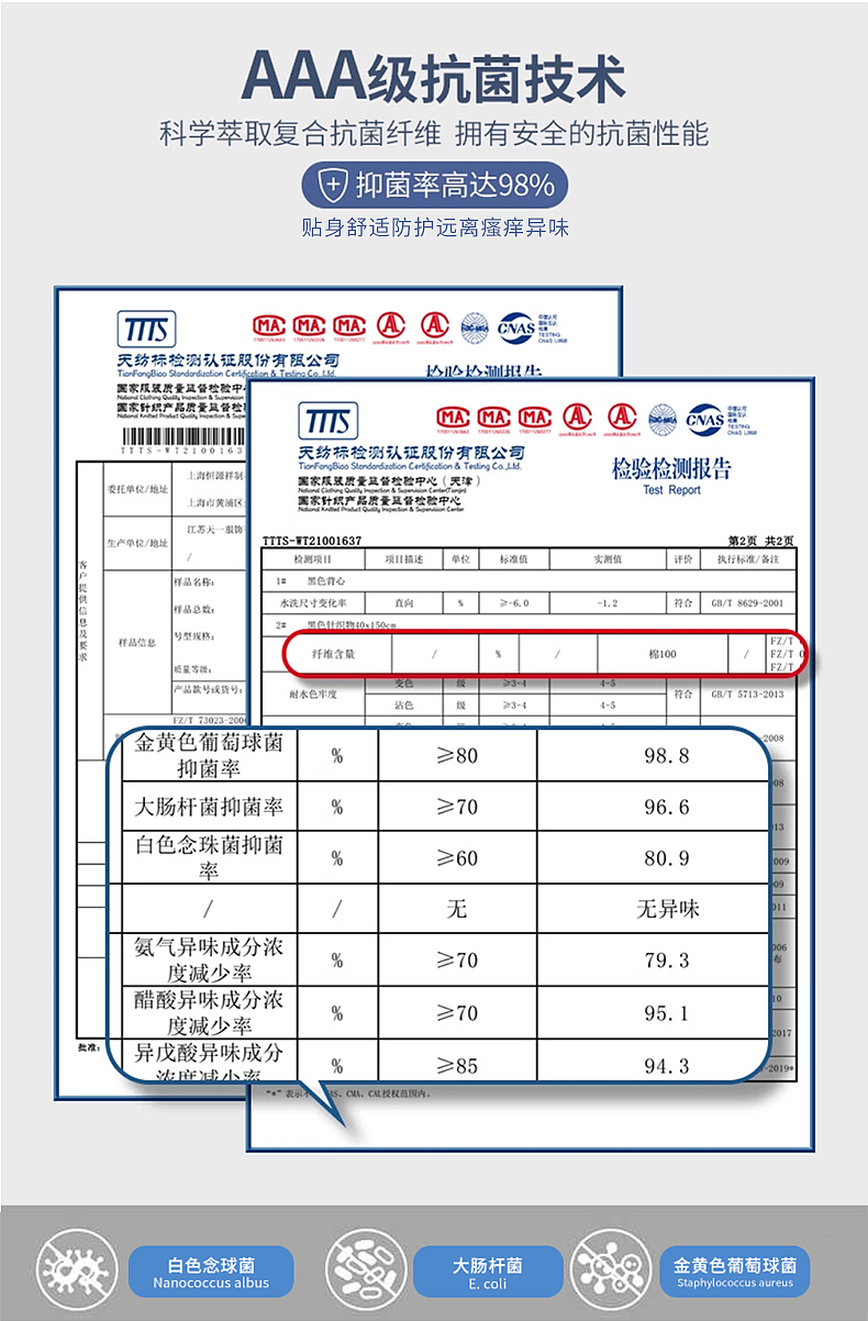 大码男背心电商详情主图SKU