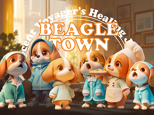 米格鲁小镇系列盲盒设计作品