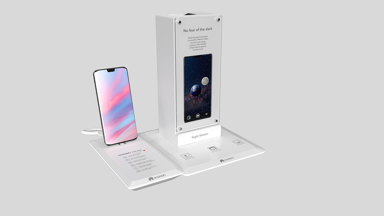 华为P30 Pro 东北欧体验道具（图ZMzg5MjAwMTMy） - 展陈设计 - 站酷设计师SukeDesign原创素材 - 站酷ZCOOL